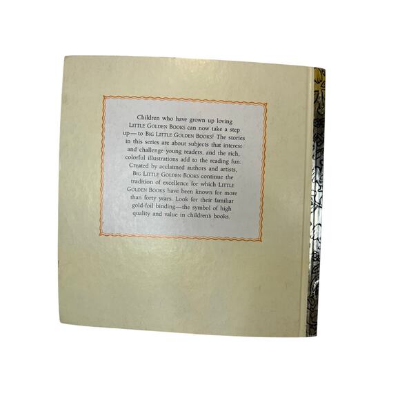 Vintage 1986 Little Raccoon Takes Charge Big Little Golden Book - Picture 2 of 5